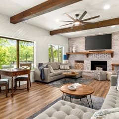 Lake McQueeney Waterfront Home: Boat Dock & Kayaks