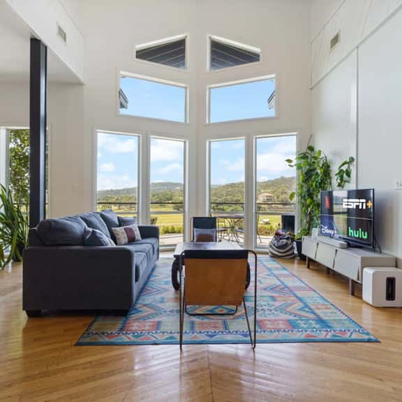 Sunset Waterfront w Pool and View on Lake Travis - Image 1