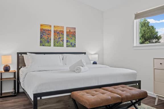 North Campus Retreat, King Bed + Sleeper Sofa - Image 2
